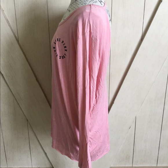 🎀💗PINK Super Soft Open Back Tee💗🎀 - Picture 3 of 6